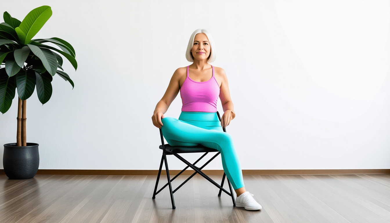 découvrez comment tonifier et sculpter facilement votre corps à la maison grâce à des exercices simples à réaliser avec une chaise pliante. idéal pour tous les niveaux !