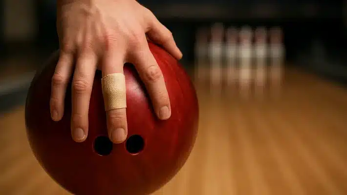 Peut-on jouer au bowling avec une ampoule au bout du doigt ?
