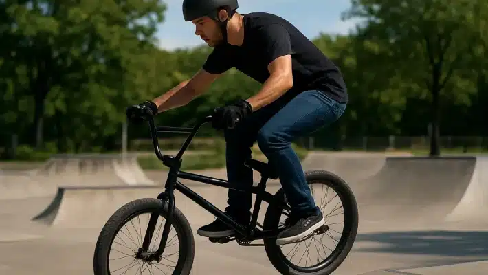 Peut-on pratiquer le BMX avec un strap au pouce ?